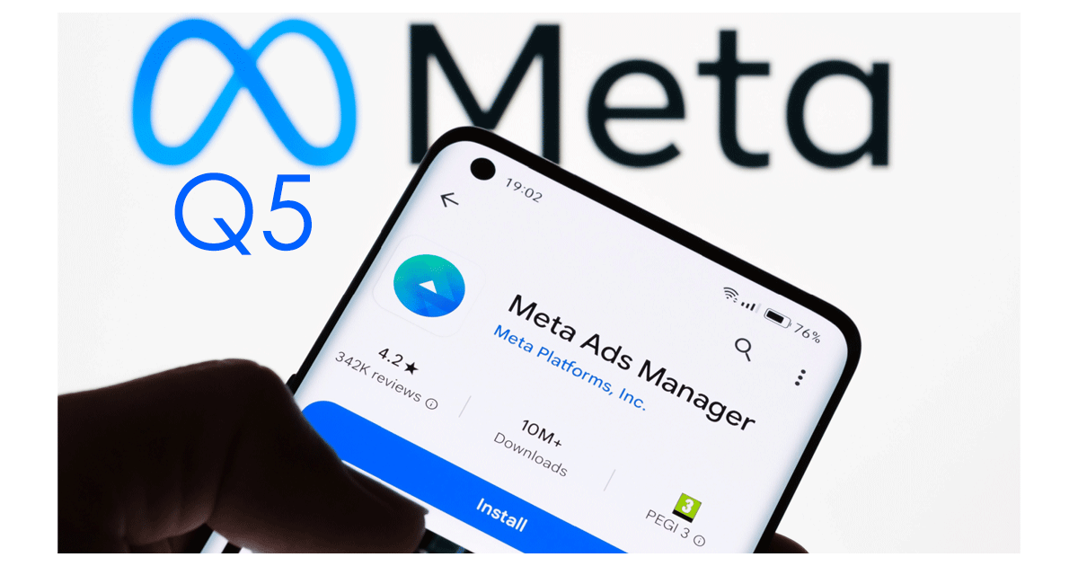 Meta partage les opportunités marketing durant la Q5