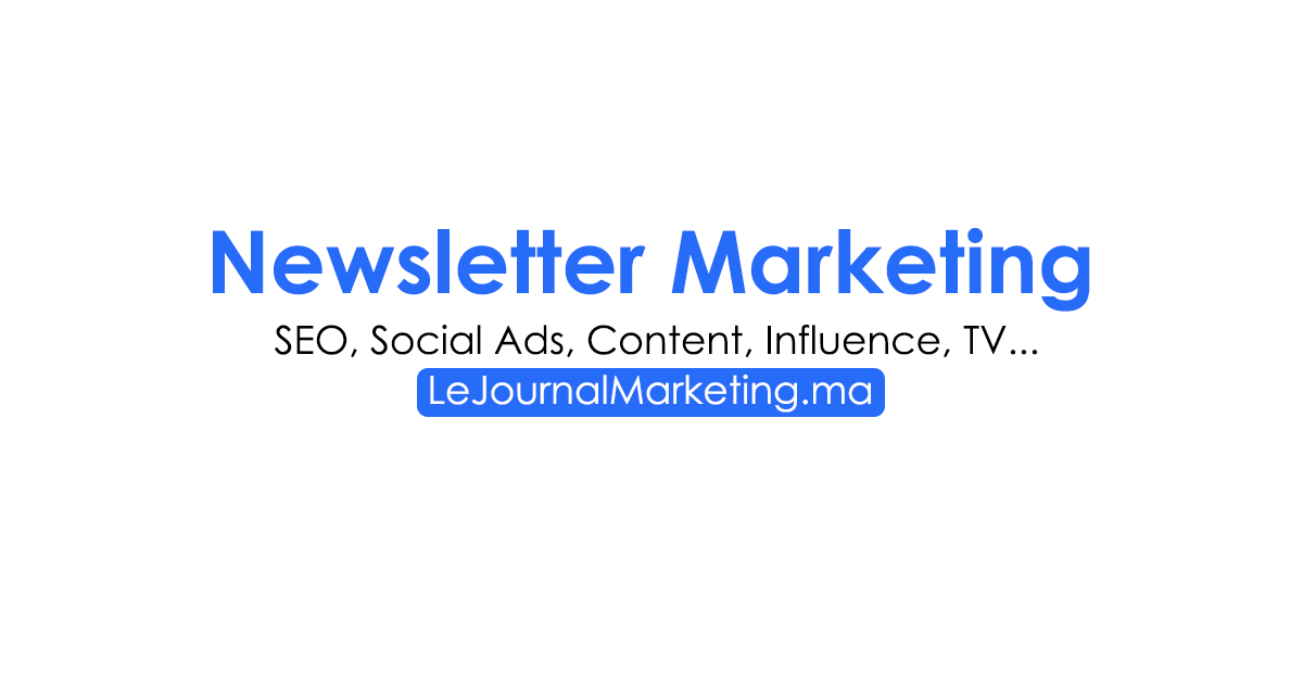 Newsletter Marketing Maroc