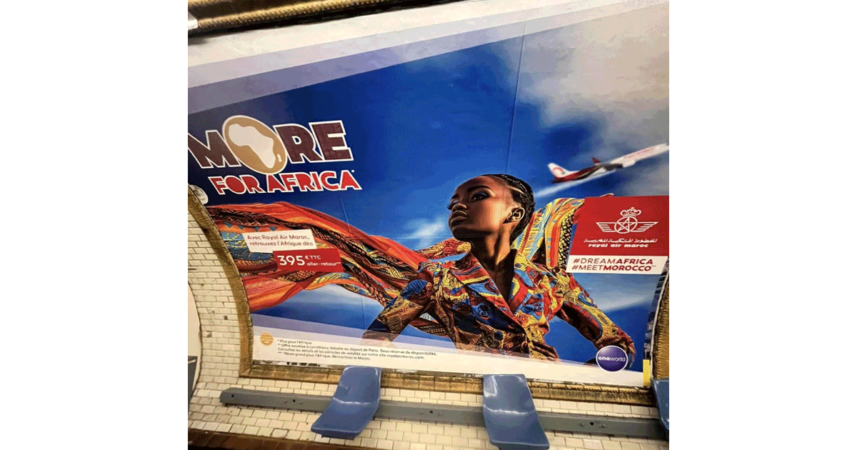 La RAM : La dernière campagne de communication « Dream Africa, Meet Morocco » à Paris