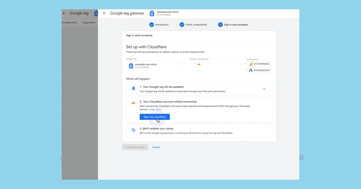 Google Tag Gateway : Un nouveau mode de taggage first-party avec Cloudflare