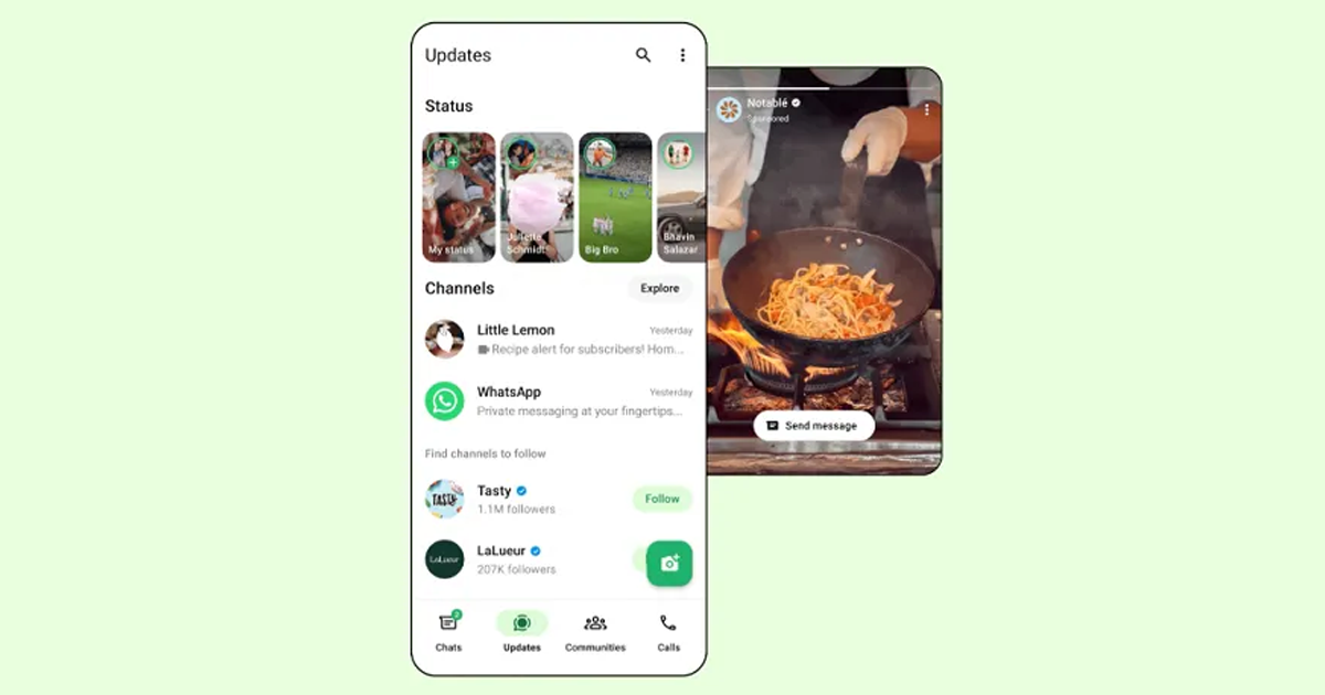 Facebook Ads : Meta étend les options publicitaires sur WhatsApp Status